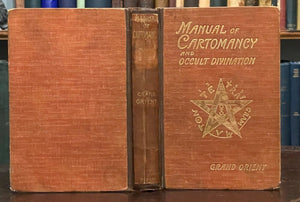 MANUAL OF CARTOMANCY - A.E. Waite, 1909 - OCCULT DIVINATION PROPHECY MAGICK