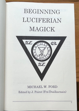 BEGINNING LUCIFERIAN MAGICK - Ford, 2008 - WITCHCRAFT SORCERY RITUALS GRIMOIRE