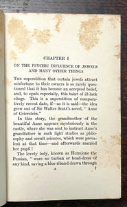 PEEPS INTO THE PSYCHIC WORLD - 1st 1915 - GHOSTS REINCARNATION OCCULT GEMSTONES