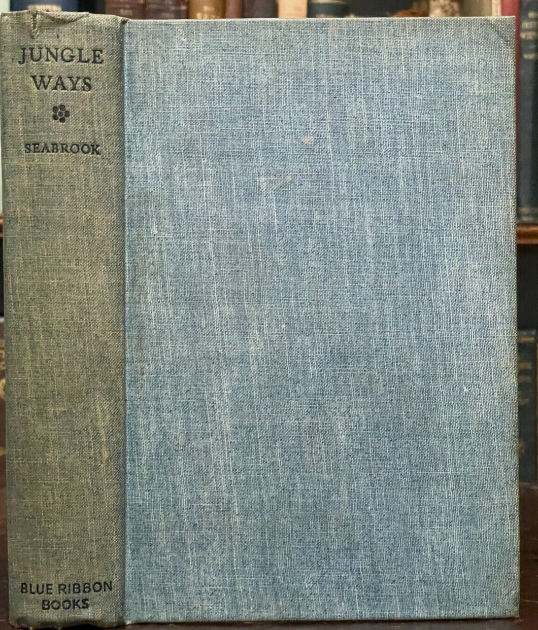 JUNGLE WAYS - Seabrook, 1931 - BLACK SORCERY WITCHCRAFT AFRICA CANNIBALISM RITES