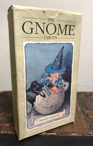 1991 - THE GNOME TAROTS - ANTIONIO LUPATELLI - 1st Ed 1991, SCARCE BOX DESIGN