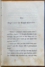 ANGEL OVER THE RIGHT SHOULDER - Scarce 1st 1852 - DOMESTICITY WOMEN SPIRITUALITY