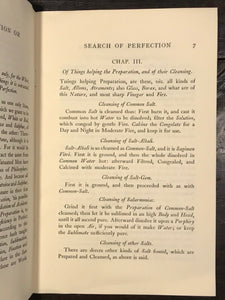 OF THE INVESTIGATION OR SEARCH OF PERFECTION - Geber, 1983 - OCCULT ALCHEMY