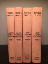 TRACTS AND OTHER PAPERS RELATING TO THE COLONIES IN NORTH AMERICA, P. Force 1963