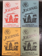 MANLY P. HALL, PHILOSOPHICAL RESEARCH SOCIETY JOURNAL - Full Year, 4 Issues 1964