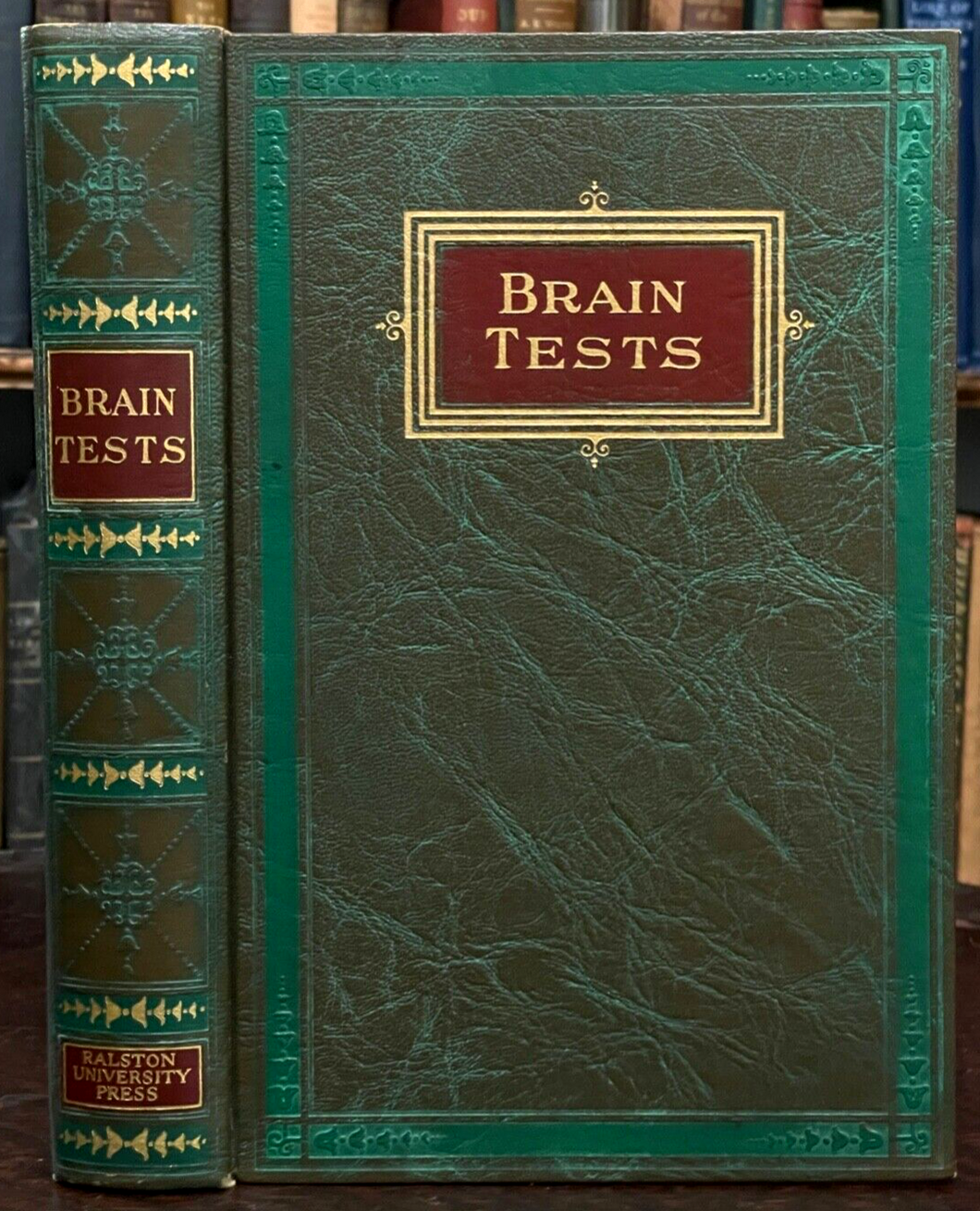 BRAIN TESTS - Shaftesbury, 1928 MENTAL CAPACITY LEARNING THOUGHT RACISM EUGENICS
