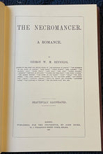 THE NECROMANCER - Arno Press / Reynolds, 1st 1976 - GOTHIC HORROR SUPERNATURAL