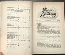 MODERN ASTROLOGY / ASTROLOGERS' MAGAZINE - Alan Leo ORIGINAL ISSUES for 1897