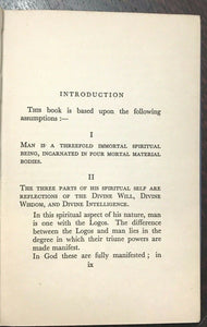 NEW LIGHT ON THE PROBLEM OF DISEASE - 1st 1930 - SPIRITUAL ROOTS CURES ILLNESS