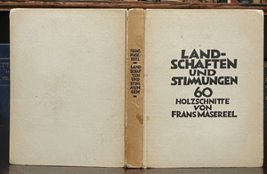 FRANS MASEREEL - LANDSCHAFTEN UND STIMMUNGEN - 1st 1929 - 60 WOODBLOCK PRINTS