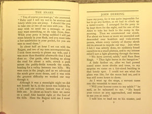 THE SNAKE F. Inglis Powell 1st/1st 1912 Vampire Cult of Kali India Gothic Horror