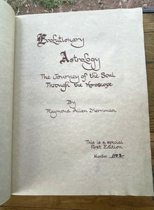 EVOLUTIONARY ASTROLOGY - Merriman, 1st 1977 - HOROSCOPE, SOUL, KARMA - SIGNED