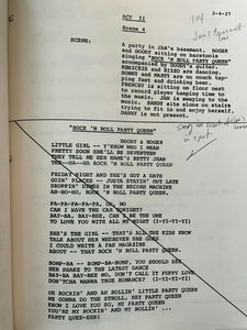 Grease Script Pdf ORIGINAL BROADWAY