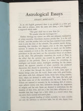 MANLY P. HALL ~ ASTROLOGICAL ESSAYS: Infant Mortality, Death, Suicide, 1964