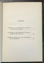 SOME AMERICAN LECTURES - Annie Besant, 1st 1927 - THEOSOPHY THEOSOPHICAL SOCIETY