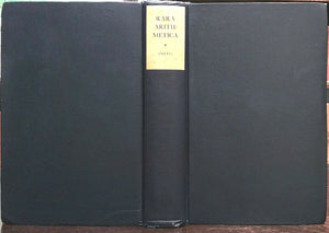 RARA ARITHMETICA - 1st 1908 INSCRIPTION to C.H. Thordarson INVENTOR MATHEMATICS