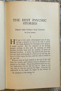 THE BEST PSYCHIC STORIES - French, 1st 1920 - GHOST SUPERNATURAL STORIES OCCULT