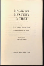 MAGIC AND MYSTERY IN TIBET - 1st, 1958 - SUPERNATURAL MYSTICS HERMITS MAGICK