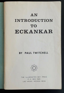 INTRODUCTION TO ECKANKAR - Twitchell, 1st 1966 - NEW AGE ASTRAL TRAVEL - SIGNED