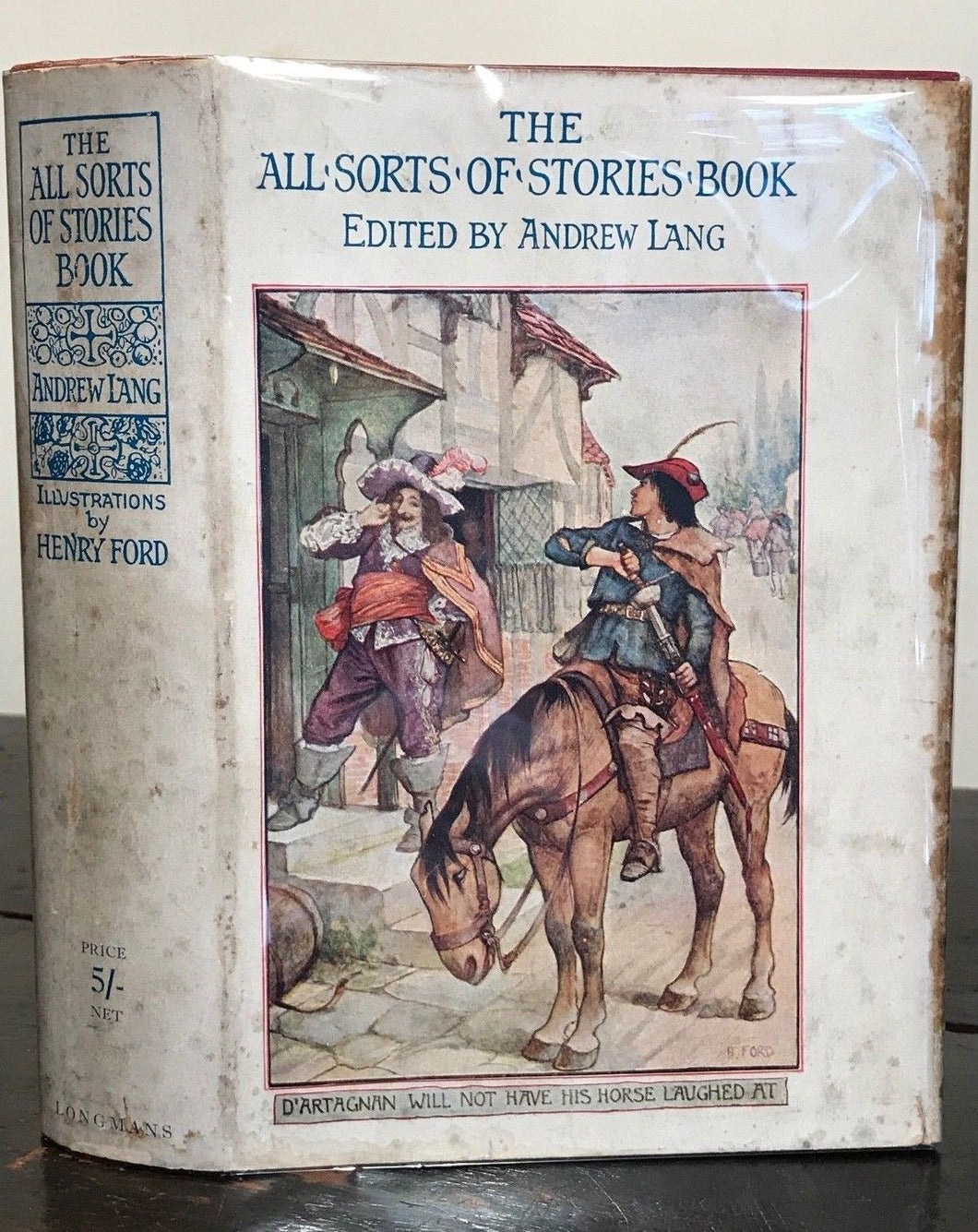 THE ALL SORTS OF STORIES BOOK - Lang, Ford Illustrations - New Impression, 1928