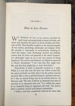 HOW TO LIVE FOREVER - Harry Gaze, 1954 - ETERNAL LIFE GOD LAW OF ATTRACTION