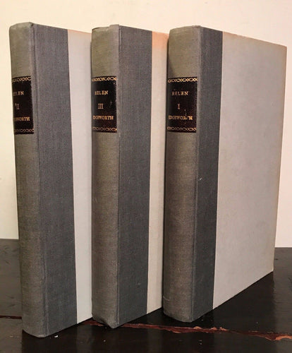 1834 ~ HELEN, A TALE by MARIA EDGEWORTH, 1st Edition / 1st Printing, 3 Volumes