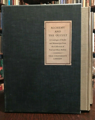 ALCHEMY & THE OCCULT: A CATALOGUE OF BOOKS & MANUSCRIPTS, LTD ED 500 - 2 VOL SET