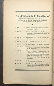 MACONNERIE OCCULTE, L'INITIATION HERMETIQUE - Rogan, 1947 OCCULT MASON HERMETIC