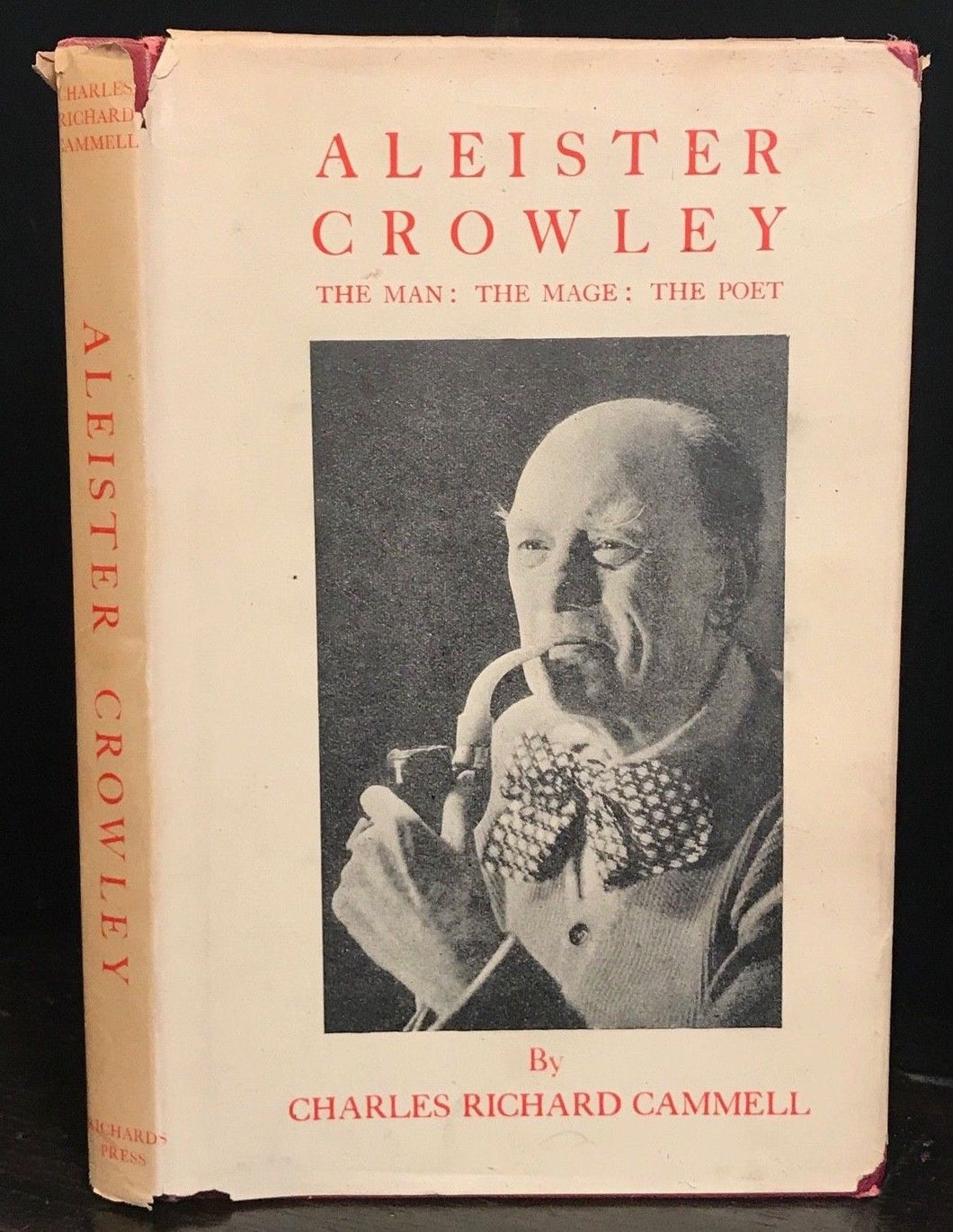 ALEISTER CROWLEY: The Man, The Mage, The Poet - Charles Cammell, 1st 1962 OCCULT