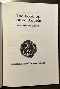 BOOK OF FALLEN ANGELS - Howard, 1st Ed 2004 - OCCULT SATAN ANGEL MAGICK