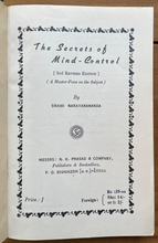 SECRETS OF MIND CONTROL - SWAMI NARAYANANANDA, 1959 - YOGA TENETS, SUPERNATURAL