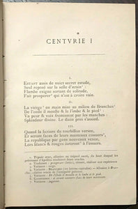 ORACLES DE MICHEL DE NOSTREDAME - 1st, 1867 2 Vols NOSTRADAMUS PROPHECIES