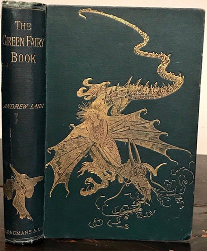 THE GREEN FAIRY BOOK - ANDREW LANG, H.J. Ford Illustrations - 3rd Edition, 1893