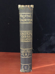 MENTAL MAGNETISM Ed Shaftesbury RALSTON NATURAL COLL. 1st/1st 1904 MIND CONTROL