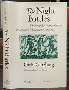 NIGHT BATTLES: WITCHCRAFT & AGRARIAN CULTS - Ginzburg, 1st 1983 WITCHES SPIRITS