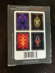 ANGELYNX DIVINATION DECK - 1st Ed, Sacelli & Deschaine - 2005 SCARCE Tarot Cards