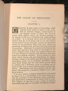 1896 - THE OCEAN OF THEOSOPHY - WILLIAM JUDGE - Theosophy Blavatsky Occult