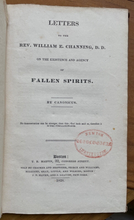 1828 - LETTERS ON THE EXISTENCE OF FALLEN SPIRITS - SATAN ANGELS DEMONOLOGY