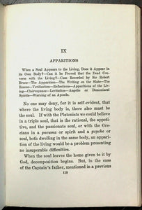 ESSAYS IN OCCULTISM, SPIRITISM & DEMONOLOGY - 1st, 1919 - GHOSTS DEMONS SPIRITS