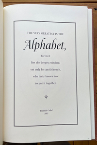 TYPOGRAPHIC QUOTES - Michael Rogers - FONTS, GRAPHIC DESIGN, TYPOGRAPHY - SIGNED