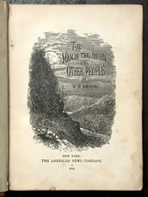 MAN ON THE MOON AND OTHER PEOPLE - 1876 ILLUSTRATED VICTORIAN FANTASY TALES