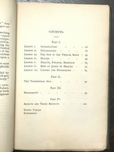 PSYCHISCOPY - 1st Ed, 1905 ASTROLOGY ZODIAC METAPHYSICS DIVINATION PROPHECY