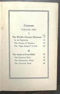SECRET OF THE AGES - Collier, 1st 1926 NEW THOUGHT LAW OF ATTRACTION THE SECRET