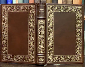 MARK TWAIN, THE MAN THAT CORRUPTED - Franklin Library Limited Ed, Leather - 1985