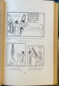 EGYPTIAN RELIGION - Budge, 1st 1959 ANCIENT GODS OSIRIS IMMORTALITY RESURRECTION