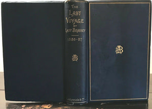 THE LAST VOYAGE TO INDIA & AUSTRALIA - LADY BRASSEY, 1st 1889 - VICTORIAN TRAVEL