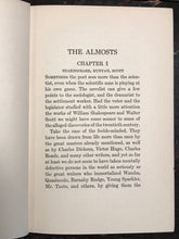 1920 - THE ALMOSTS: A STUDY OF THE FEEBLE-MINDED - MACMURCHY, 1st - Psychology