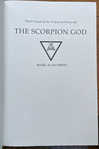 Mark Alan Smith - THE SCORPION GOD, TRIDENT OF WITCHCRAFT - 1st & Ltd Ed, 2012