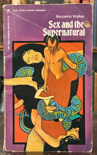 SEX AND THE SUPERNATURAL - Walker, 1973 - WITCHCRAFT SORCERY MAGICK SEX RITUALS