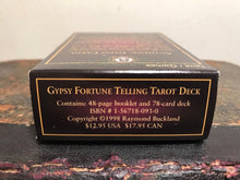 1998 - GYPSY FORTUNE TELLING TAROT DECK - Raymond BUCKLAND - VERY SCARCE, OOP